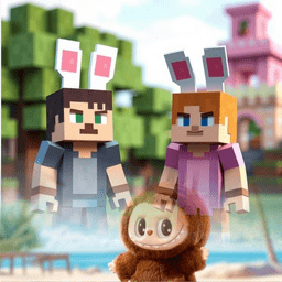 我的世界羞羞漫画秋蝉手机版下载-羞羞漫画秋蝉我的世界(Labubu Craft Game Crafting 3D)下载 v70.0.0 安卓版